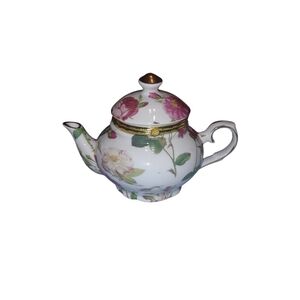 La Dolce Vita by JA Designs Redoubt Rose Collection Porcelain Decorative Teapot